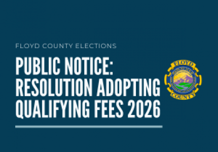 Resolution Adopting Qualifying Fees 2026