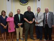 Chris Fincher recognized for 20 years