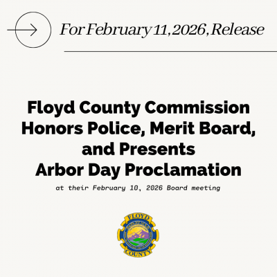 Commission Honors Police, Merit Board, and Presents Proclamation for Arbor Day