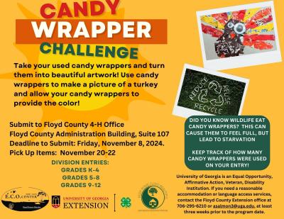 Candy Wrapper Challenge - deadline November 8