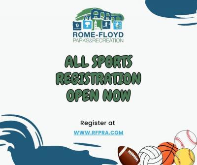 Sports Registration Open for 2026
