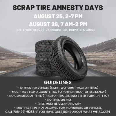 Scrap Tire Amnesty Days
