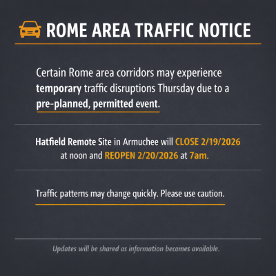 Hatfield remote site closed 2/19